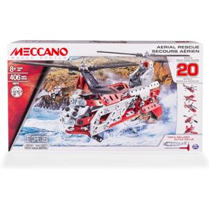 Meccano MEC Nouveau Ensemble 20 Modèles - Hélicoptère GML - Publicité Meccano MEC Nouveau Ensemble 20 Modèles - Hélicoptère GML - Publicité