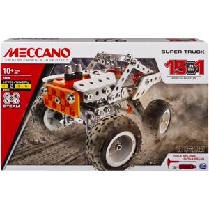 Ensemble de Modèles Meccano MDL 15 Super Camion - Kit de Construction - Publicité Ensemble de Modèles Meccano MDL 15 Super Camion - Kit de Construction - Publicité