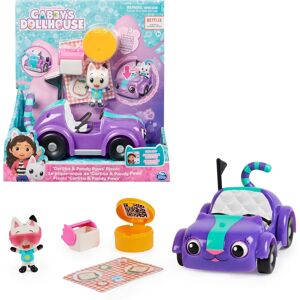 Spin Master Gabby's Dollhouse Carlita Toy Car With Panda Paws Spin Master Gabby's Dollhouse Carlita Toy Car With Panda Paws