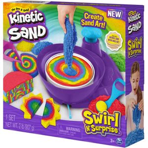 Kinetic Sand KNS ACK Swirl N Surprise - Play Sand Set Kinetic Sand KNS ACK Swirl N Surprise - Play Sand Set