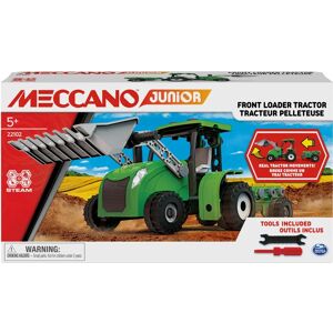 Tracteur à chargeur frontal Meccano Junior - Modèle jouet, STEM, 114 pièces - Publicité Tracteur à chargeur frontal Meccano Junior - Modèle jouet, STEM, 114 pièces - Publicité