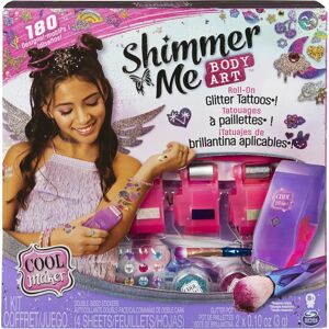 Cool Maker Shimmer Me Body Art - Multicolore - Studio d'Art Corporel - Publicité Cool Maker Shimmer Me Body Art - Multicolore - Studio d'Art Corporel - Publicité