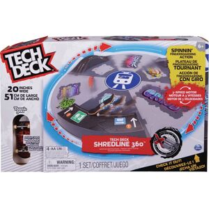 Tech Deck - Parc de skate motorisé Shredline 360 - Set de jeu - Publicité Tech Deck - Parc de skate motorisé Shredline 360 - Set de jeu - Publicité