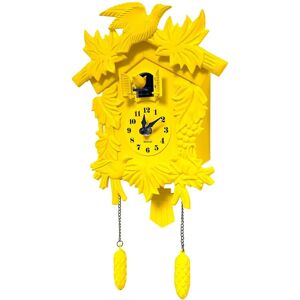 Walplus Yellow Cuckoo Clock - Wall Decor for Living Room & Kitchen Walplus Yellow Cuckoo Clock - Wall Decor for Living Room & Kitchen