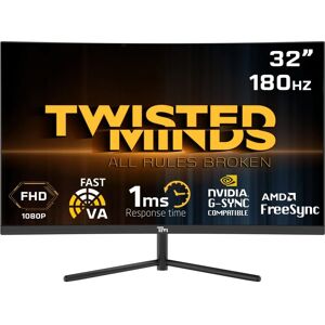 Twisted Minds TM32CFHD180VA Monitor de Juego Curvo - Gaming Monitor Twisted Minds TM32CFHD180VA Monitor de Juego Curvo - Gaming Monitor