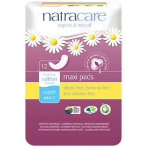 Natracare Organisk Bomull Maxi Pads Super - Kvinnehygiene Natracare Organisk Bomull Maxi Pads Super - Kvinnehygiene