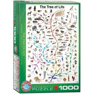 Eurographics Evolution Livets Träd 1000-bitars pussel - Pussel Eurographics Evolution Livets Träd 1000-bitars pussel - Pussel