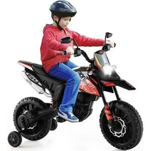 Costway - 12V Aprilia - 2 motores - 12V 7Ah - Motocicleta de juguete Costway - 12V Aprilia - 2 motores - 12V 7Ah - Motocicleta de juguete