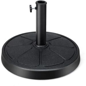 Soporte de Sombrilla Costway - 38/48mm, 14kg, Jardín Soporte de Sombrilla Costway - 38/48mm, 14kg, Jardín