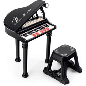 Piano Électronique Costway - 31 Touches, Apprentissage LED, Microphone, MP3, pour Enfants - Publicité Piano Électronique Costway - 31 Touches, Apprentissage LED, Microphone, MP3, pour Enfants - Publicité