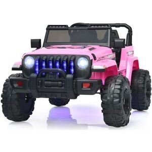 Coche Eléctrico para Niños 12V 2 Plazas con Velocidad Ajustable - Costway Coche Eléctrico para Niños 12V 2 Plazas con Velocidad Ajustable - Costway