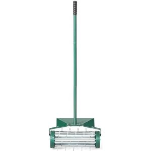 Costway - Rodillo Aireador de Césped - 46 cm, Herramienta de Aireación Pesada Costway - Rodillo Aireador de Césped - 46 cm, Herramienta de Aireación Pesada