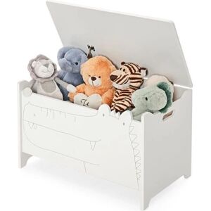 Cofre de Madera Costway con Tapa y Asas - Almacenamiento para Niños Cofre de Madera Costway con Tapa y Asas - Almacenamiento para Niños
