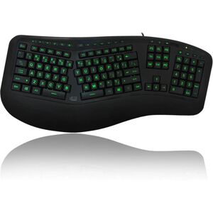 Adesso - AKB-150EB-FR - AZERTY Français - Clavier rétroéclairé - Publicité Adesso - AKB-150EB-FR - AZERTY Français - Clavier rétroéclairé - Publicité