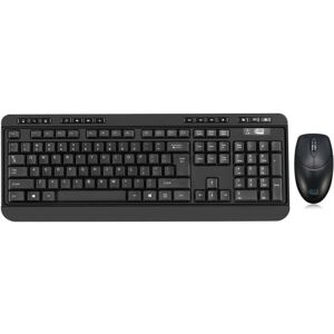 Adesso WKB-1320CB-UK Clavier et Souris Sans Fil - Pack Clavier et Souris - Publicité Adesso WKB-1320CB-UK Clavier et Souris Sans Fil - Pack Clavier et Souris - Publicité