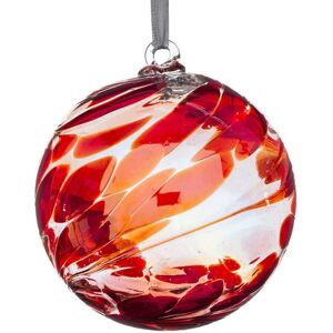 Sienna Glass 10cm Friendship Ball 40th Wedding Anniversary Ruby - Decorative Glass Ornament Sienna Glass 10cm Friendship Ball 40th Wedding Anniversary Ruby - Decorative Glass Ornament