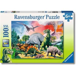Ravensburger Entre Os Dinossauros - Quebra-Cabeça 100 Peças Ravensburger Entre Os Dinossauros - Quebra-Cabeça 100 Peças