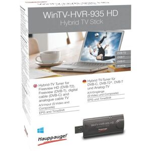 Hauppauge WinTV-HVR-935HD USB TV Tuner - Digital/Analog, DVB-C/T/T2, HD/SD Hauppauge WinTV-HVR-935HD USB TV Tuner - Digital/Analog, DVB-C/T/T2, HD/SD