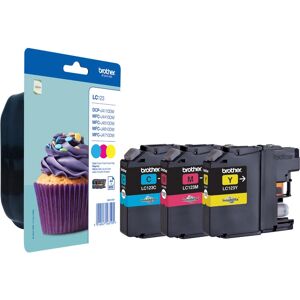 Brother Lc-123 Cyan Magenta Yellow Black Ink Cartridge - Multi Pack Brother Lc-123 Cyan Magenta Yellow Black Ink Cartridge - Multi Pack