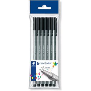 Staedtler Triplus Fineliner 334 Pens - 0.3mm - Black - Pens Staedtler Triplus Fineliner 334 Pens - 0.3mm - Black - Pens