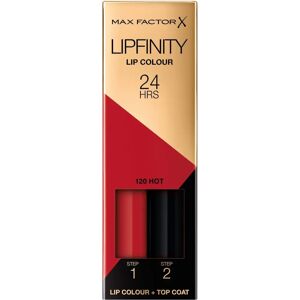 Max Factor Lipfinity Lipstick - Hot - Long-lasting Lipstick Max Factor Lipfinity Lipstick - Hot - Long-lasting Lipstick
