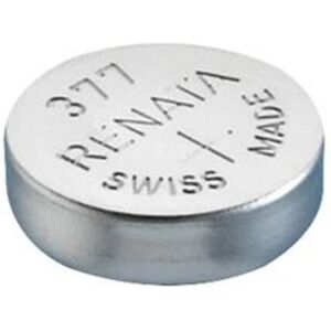 Batteria orologio Swiss-Made Renata - 377 / SR626SW - Durata lunga Batteria orologio Swiss-Made Renata - 377 / SR626SW - Durata lunga