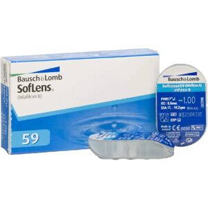 Lentes de contacto mensuales SofLens 59 de Bausch + Lomb - Pack de 6 Lentes de contacto mensuales SofLens 59 de Bausch + Lomb - Pack de 6