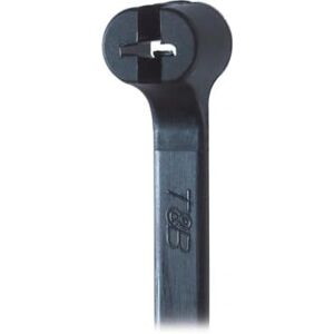 ABB Ty-Rap Kabelbinder - 295mm, Sort, Stål låsehoved ABB Ty-Rap Kabelbinder - 295mm, Sort, Stål låsehoved