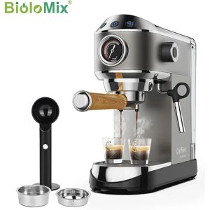 Máquina de café BioloMix - 20 bares - Espumador de leche - Semiautomática Máquina de café BioloMix - 20 bares - Espumador de leche - Semiautomática