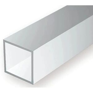 Evergreen Model Square Tubes - 3 pcs 355mm - White Polystyrene Evergreen Model Square Tubes - 3 pcs 355mm - White Polystyrene