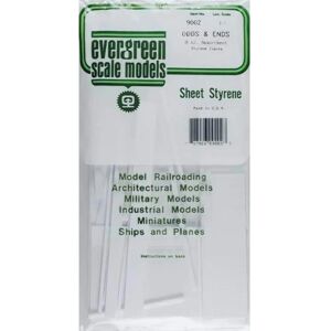 Evergreen White Sheet - Model Building Material Evergreen White Sheet - Model Building Material