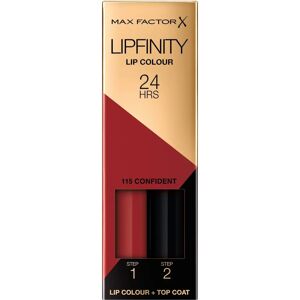 Max Factor Lipfinity Lipstick - Confident - Long Lasting Max Factor Lipfinity Lipstick - Confident - Long Lasting