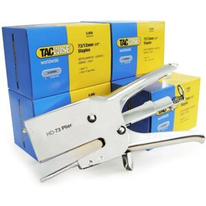 TACWISE - Stapler 73/12 mm - Heavy-duty metal construction - Pack of 25,000 staples TACWISE - Stapler 73/12 mm - Heavy-duty metal construction - Pack of 25,000 staples