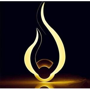 GOECO Lampe Murale en Forme de Flamme - Applique pour Chambres, Cuisines, Couloirs - Publicité GOECO Lampe Murale en Forme de Flamme - Applique pour Chambres, Cuisines, Couloirs - Publicité