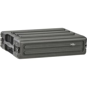 SKB Roto-Moulé 2U Étagère Peu Profonde - Étui - Publicité SKB Roto-Moulé 2U Étagère Peu Profonde - Étui - Publicité
