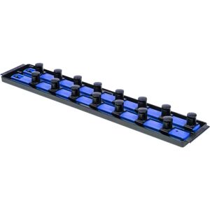 Ernst 8459 Blue Socket Storage Organizer Rail - Tool Storage Ernst 8459 Blue Socket Storage Organizer Rail - Tool Storage