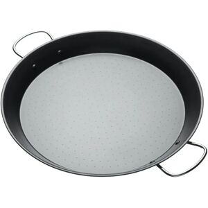 KitchenCraft Paella Pan - 40cm, Non-stick, Carbon Steel - Pan for Paella & More KitchenCraft Paella Pan - 40cm, Non-stick, Carbon Steel - Pan for Paella & More
