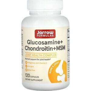 Jarrow Formulas Glucosamin + Chondroitin + MSM - 120 Kapseln Jarrow Formulas Glucosamin + Chondroitin + MSM - 120 Kapseln