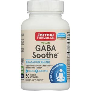 Jarrow Gaba Soothe - Fokus & Entspannung Vegan Nahrungsergänzung Jarrow Gaba Soothe - Fokus & Entspannung Vegan Nahrungsergänzung
