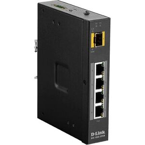 D-Link DIS-100G-5PSW Unmanaged Gigabit Ethernet Switch - Layer 2 - Black D-Link DIS-100G-5PSW Unmanaged Gigabit Ethernet Switch - Layer 2 - Black