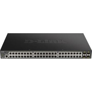 Switch réseau D-Link DGS-1250-52XMP - 48 ports Gigabit, 4x 10G SFP+ PoE - Publicité Switch réseau D-Link DGS-1250-52XMP - 48 ports Gigabit, 4x 10G SFP+ PoE - Publicité