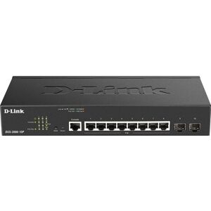 D-Link DGS-2000-10P Managed Layer 2/3 Gigabit PoE Switch - Rackmount D-Link DGS-2000-10P Managed Layer 2/3 Gigabit PoE Switch - Rackmount