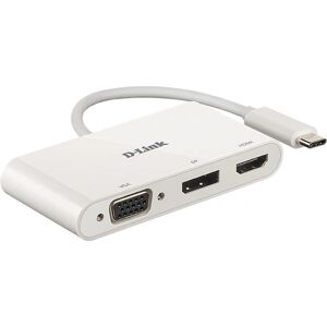 D-Link DUB-V310 Station d'accueil portable - Supporte 3 écrans - 4K HDMI/DisplayPort/VGA - USB-C - Publicité D-Link DUB-V310 Station d'accueil portable - Supporte 3 écrans - 4K HDMI/DisplayPort/VGA - USB-C - Publicité