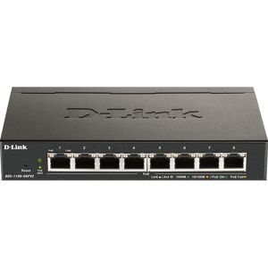 D-Link 8-port Gigabit Managed Switch PoE - Nätverksswitch D-Link 8-port Gigabit Managed Switch PoE - Nätverksswitch