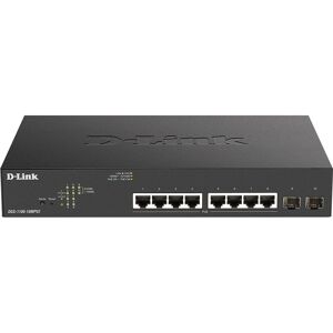 D-Link DGS-1100-10MPV2 Managed L2 Gigabit Ethernet PoE Switch - Schwarz D-Link DGS-1100-10MPV2 Managed L2 Gigabit Ethernet PoE Switch - Schwarz