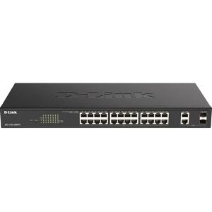 D-Link DGS-1100-26MPV2 Network Switch Managed L2 Gigabit Ethernet PoE - Black D-Link DGS-1100-26MPV2 Network Switch Managed L2 Gigabit Ethernet PoE - Black