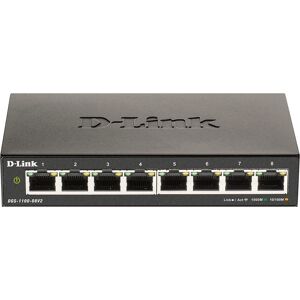 D-Link DGS-1100-08V2 Managed L2 Gigabit Ethernet - Switch D-Link DGS-1100-08V2 Managed L2 Gigabit Ethernet - Switch