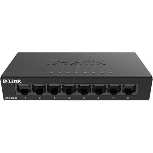 D-Link DGS-108GL Unmanaged Gigabit Ethernet Switch - Black D-Link DGS-108GL Unmanaged Gigabit Ethernet Switch - Black