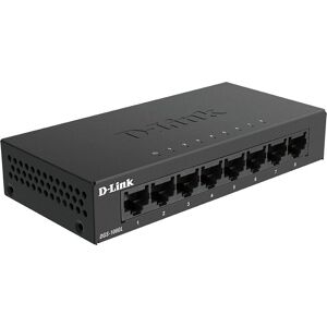 D-Link DGS-108GL Unmanaged Gigabit Ethernet Switch - Black D-Link DGS-108GL Unmanaged Gigabit Ethernet Switch - Black