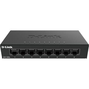 D-Link DGS-108GL unmanaged Gigabit Ethernet Switch - Schwarz D-Link DGS-108GL unmanaged Gigabit Ethernet Switch - Schwarz